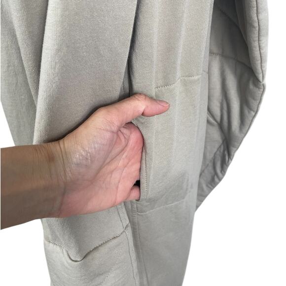 Young Fabulous & Broke Sandrine Quilted Shawl Collar Coat Beige Size M/L Chic - Picture 6 of 11